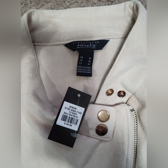 NWT Tan  Jacket - Picture 3 of 4